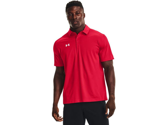 Under Armour - Mens Tech Team Polo, Color Red (600