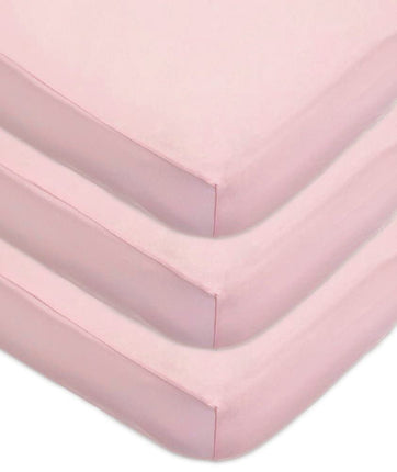 American Baby Company 3 Pack Fitted Crib Sheets 28