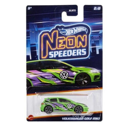 Hot Wheels Neon Speeders 1:64 Diecast (Volkswagon