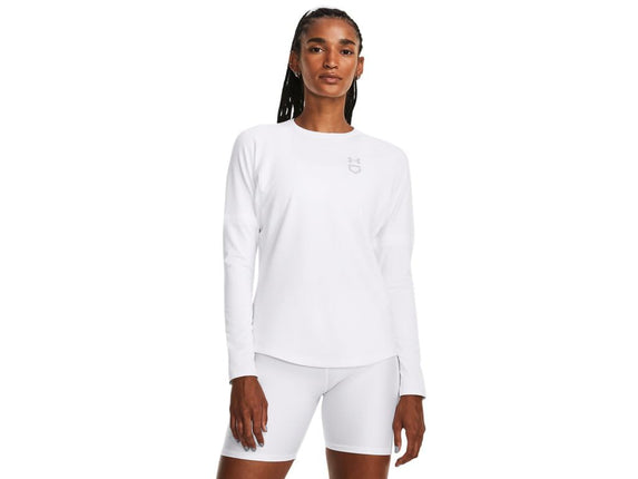 Under Armour Women's Softball Crew Pullover 22 T-S
