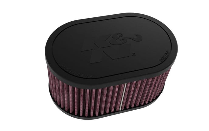K&N Universal Oval Air Filter 54mm dual flange, 15