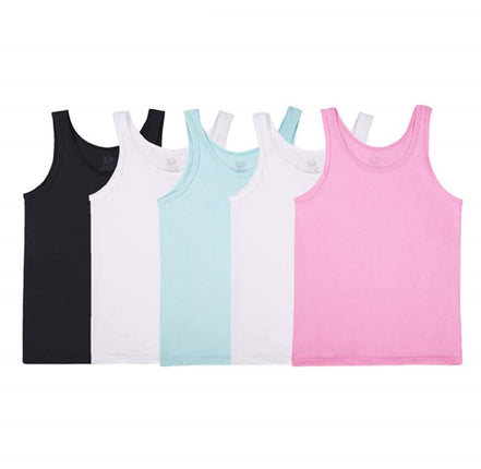 Fruit of The Loom Girls' Undershirts (Camis & Tank