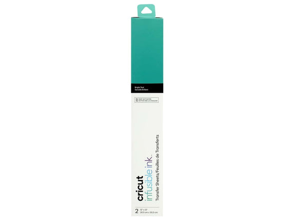 Cricut Infusible Ink Transfer 12x12 2pc BrightTeal