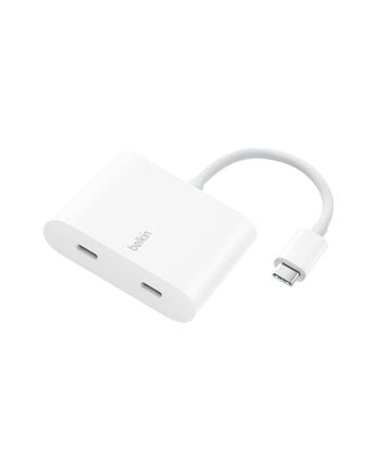 Belkin Connect USB-C Power and Data Splitter, Dual