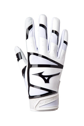 Mizuno F-257 Women's Softball Batting Glove, White