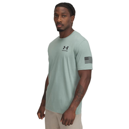Under Armour - Mens New Freedom Flag T-Shirt, Colo