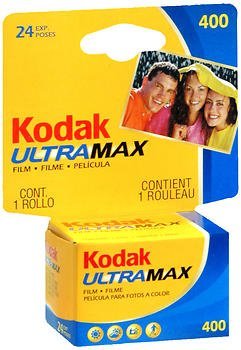 Kodak UltraMax Film 400 Speed 24 Exposures - 1 Eac