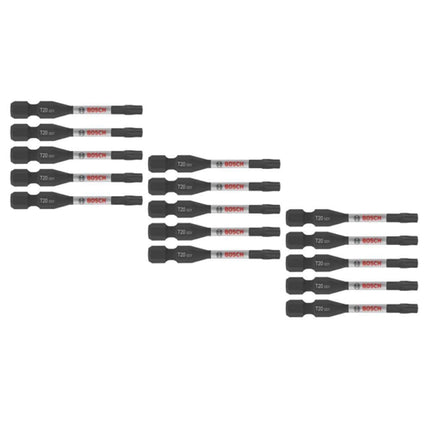BOSCH ITDT20215 15-Pack 2 in. Driven Torx #20 Impa