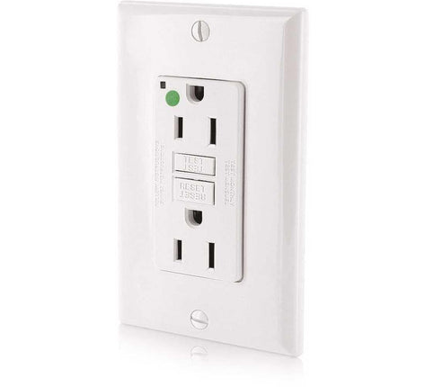 Leviton GFNT1-HGW 15A-125V Extra-Heavy Duty Hospit