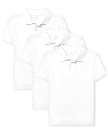 The Children's Place Boys Uniform Soft Jersey Shor