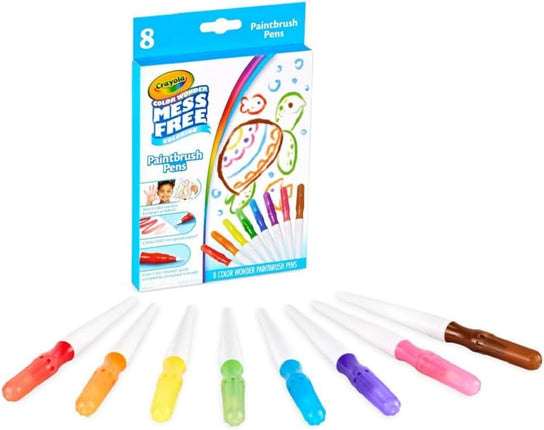 Crayola Color Wonder Paintbrush Pens, Mess Free Pa