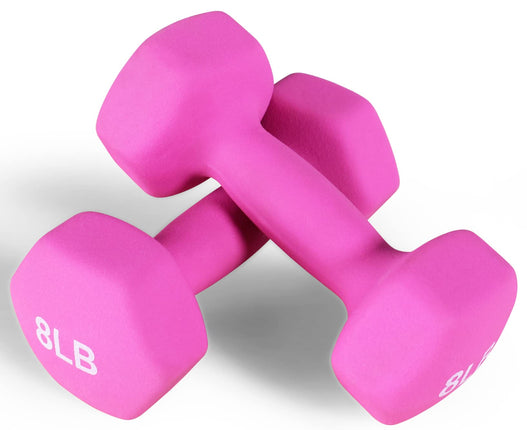 Fitvids Neoprene Dumbbell Hand Weights, Anti-Slip,