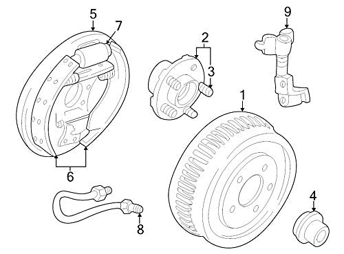 Ford MOTORCRAFT - Brake Line (P) (BRTR104)