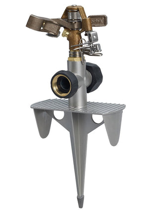 Orbit 3 Pack Brass Impulse Yard Sprinkler on Hose-
