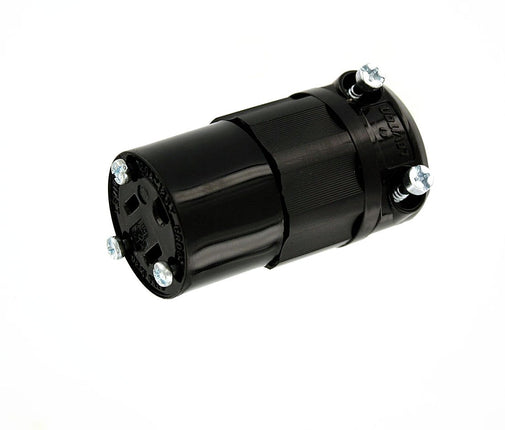 Leviton 5369-B 20 Amp, 125Volt, Connector, Industr