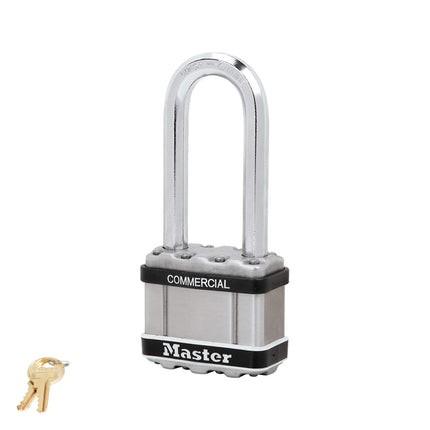 Master Lock Magnum Padlock - 2" W x 2-1/2"L Shackl