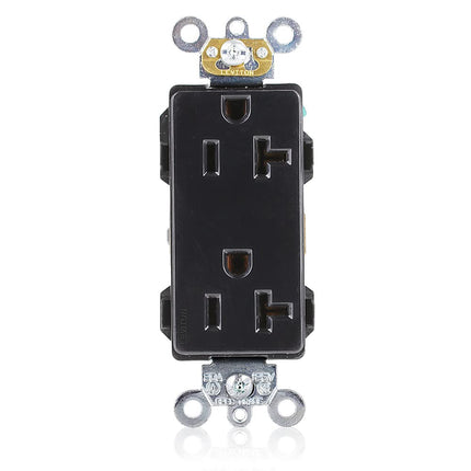 Leviton 20 Amp, 125 Volt, Decora Plus Duplex Recep