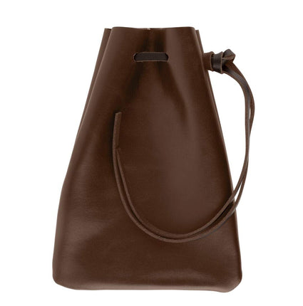 Leather Drawstring Pouch, Coin Bag, Medicine Tobac