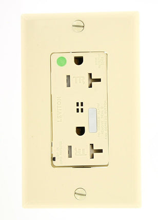 Leviton T8380-I 20 Amp, 125 Volt, Hospital Grade,