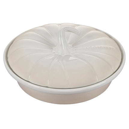 Le Creuset Stoneware Figural Pumpkin Baker with Li