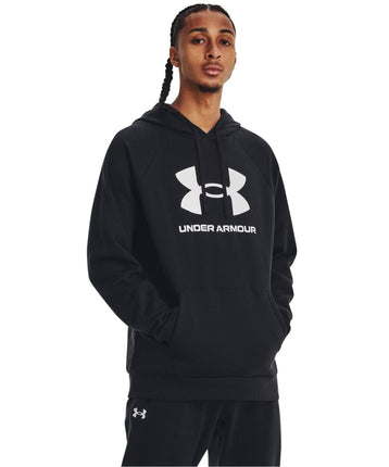 Under Armour Men's Rival Fleece Logo Hoodie, (001)