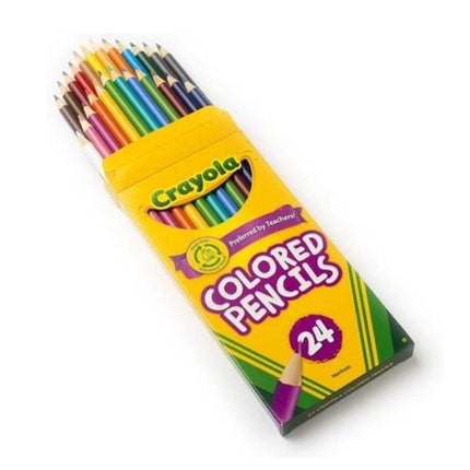 Crayola 24 Nontoxic Colored Pencils 24 pk (Pack of