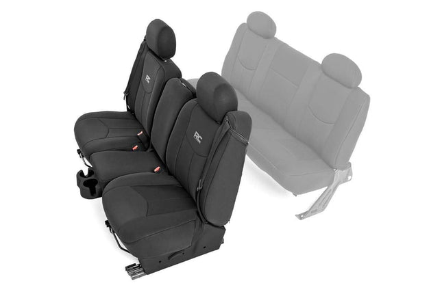 Rough Country Front Neoprene Seat Covers for 1999-