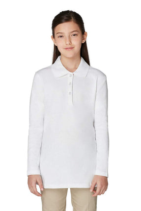 French Toast Girls Size' Uniform Long Sleeve Polo