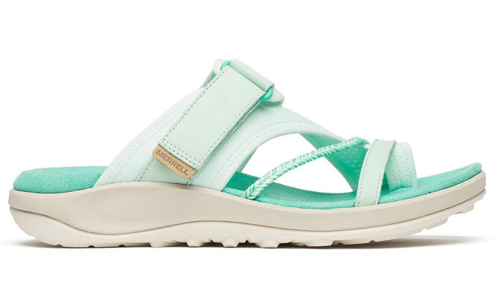 Merrell Women's Terran 4 Post Slide, Celadon, 5.5