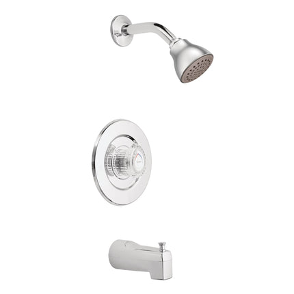 Moen T471 Chateau Single Handle Tub and Shower Tri
