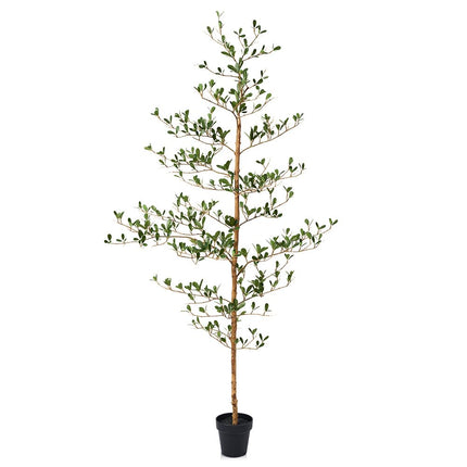 Verinatural Artificial Black Olive Tree 5FT Indoor