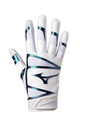 Mizuno F-257 Women's Softball Batting Glove, White
