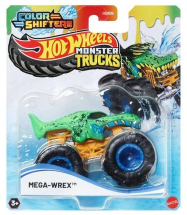 Hot Wheels Monster Trucks Color Shifters Mega Wrex