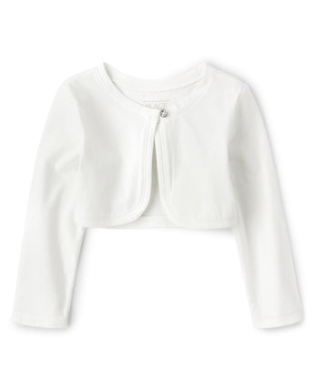 The Children's Place Baby Toddler Girls Shrug Card