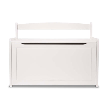 Melissa & Doug Wooden Toy Chest - White