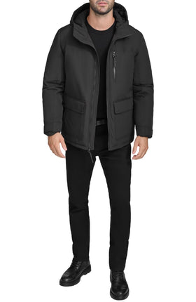 Cole Haan Men's Warm Durable Cold Weather Coat, Bl