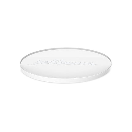 jelbows Desktop Size Clear Ergonomic Gel Wrist Res