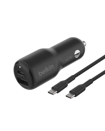 Belkin BoostCharge Dual Car Charger 42W w/Fast Cha