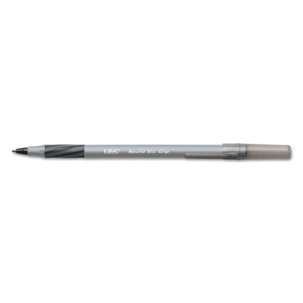 Bic Black Ballpoint Pen, Ambidextrous, 0.3mm, 1 Co