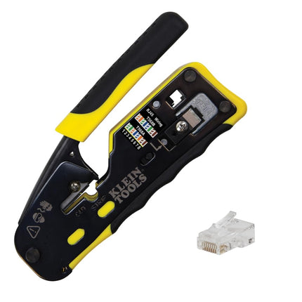 Klein Tools 80024 Racheting Data Cable and CAT6 Pl