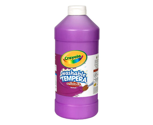 Crayola Washable Tempera Paint For Kids, Violet Pa