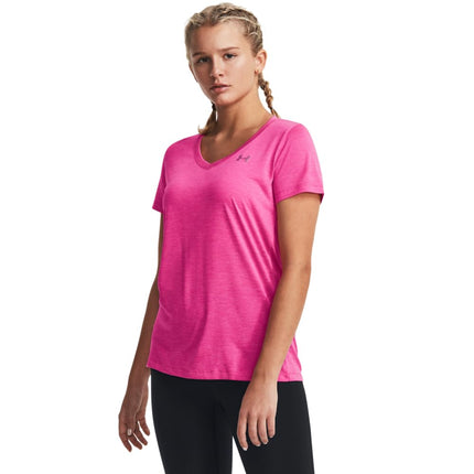 Under Armour Women's Tech Short Sleeve V-Neck Twis