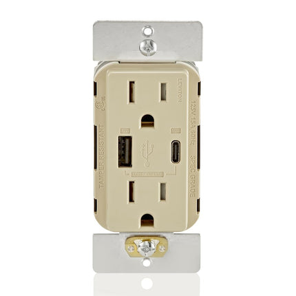 60W (20V@2.5A+ 5V@2A) USB Dual Type A/Type-C Power