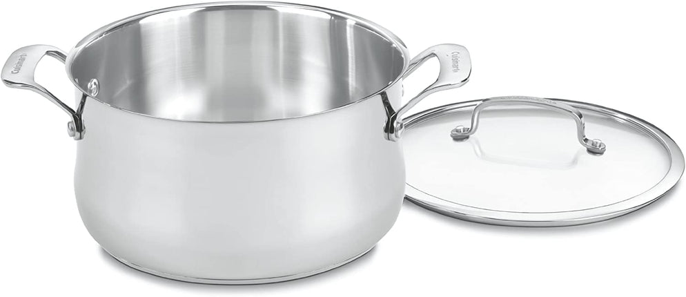 CUISINART 444-24 Contour Stainless 6-Quart Saucepo