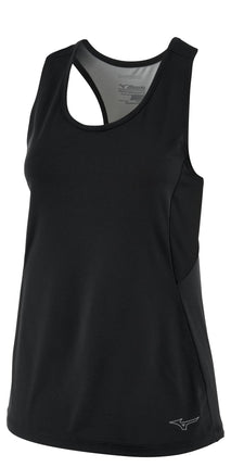 Mizuno Women's Performance Tank Shirt, Black, X-La