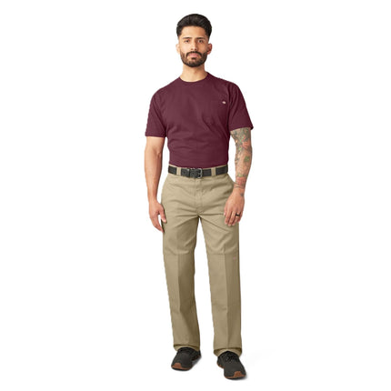 Dickies Men's Loose Fit Double Knee Work Pants, Kh