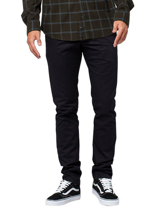 Dickies Men's Skinny Straight Fit Work Pant, Black