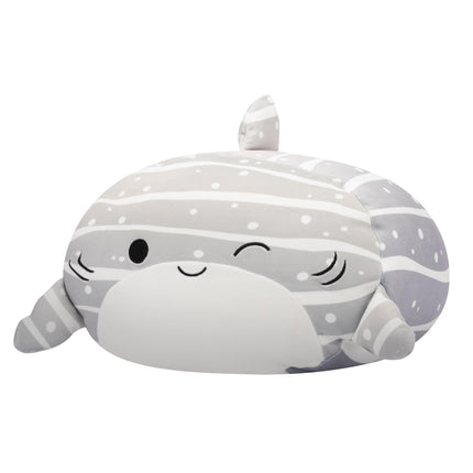 Squishmallows Original 12-Inch Sachie Grey Striped