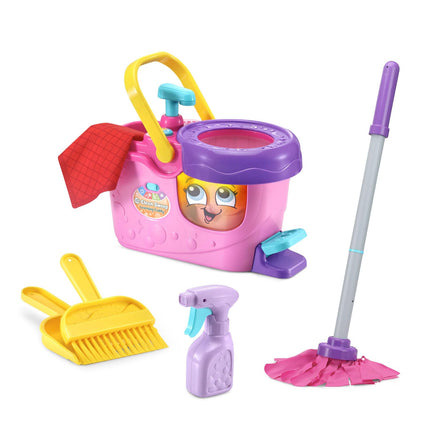 LeapFrog Clean Sweep Learning Caddy, Kids Mop and