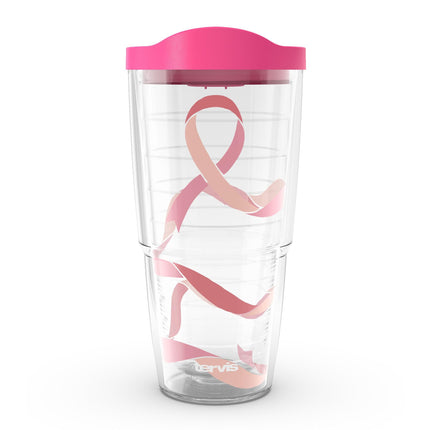 Tervis Pink Ribbon of Hope Made in USA Double Wall